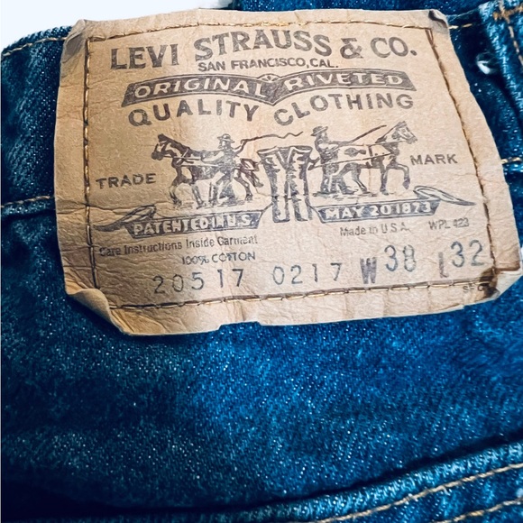 Vintage 1980s Levi’s Orange Tag Bootcut Jeans Size 38/32 - Picture 10 of 10